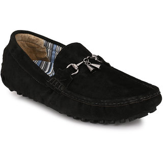 moccasins mens black