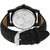 Laurex Zipper Earphones and man watch combo- LX-013-EP-006