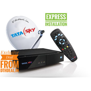 Tata Sky HD connection All India(1 Month Dhammal mix HD pack with Express Installation)