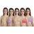 ChileeLife Multicolor Non- Padded Bra (Pack of 5)