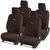 Pegasus Premium Universal Brown Towel Car seat cover for Hatchback Cars