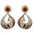 Styylo Fashion Exclusive Red Green White Multi Color Earring Set /S 718