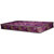 bellz single 4 inch thickness 40 density foam purple multicolor mattress with single bedsheet
