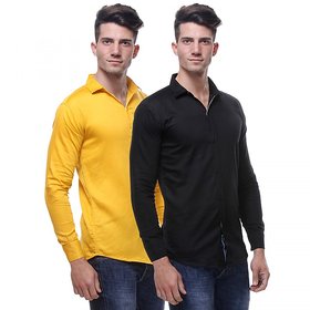 Red Code  Full Sleeves Casual Poly-Cotton Shirts For Men Pack Of 202
