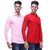Red Code  Full Sleeves Casual Poly-Cotton Shirts For Men Pack Of 212