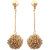 Styylo Fashion Exclusive Golden White Earrings Set /S 793