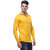 Red Code Yellow Full Sleeves Casual Poly-Cotton Shirt For Men