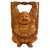 Gangamani Fashions Wooden Standing Buddha