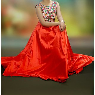 crop top dress traditional