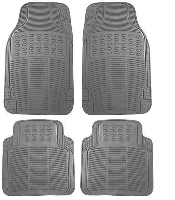 Buy Bluetuff Custom Made Grey Rubber Car Foot Mat For Toyota Prado
