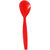 9colors 3 Pcs Unbreakable Red Serving Spoon / Ladle Set - Set of 3 (Microwave Safe / BPA Free )