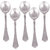 Kishco Stainless Steel Symphony Dessert Soup Spoon 6 Pcs Set
