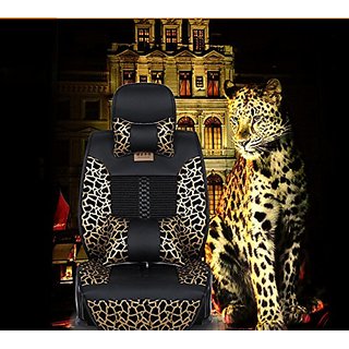 Leopard car shop seat covers set