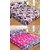 STOP N SHOP COMBO OF MULTICOLOR FLORAL POLY COTTON DOUBLE BED SHEET PACK OF 2