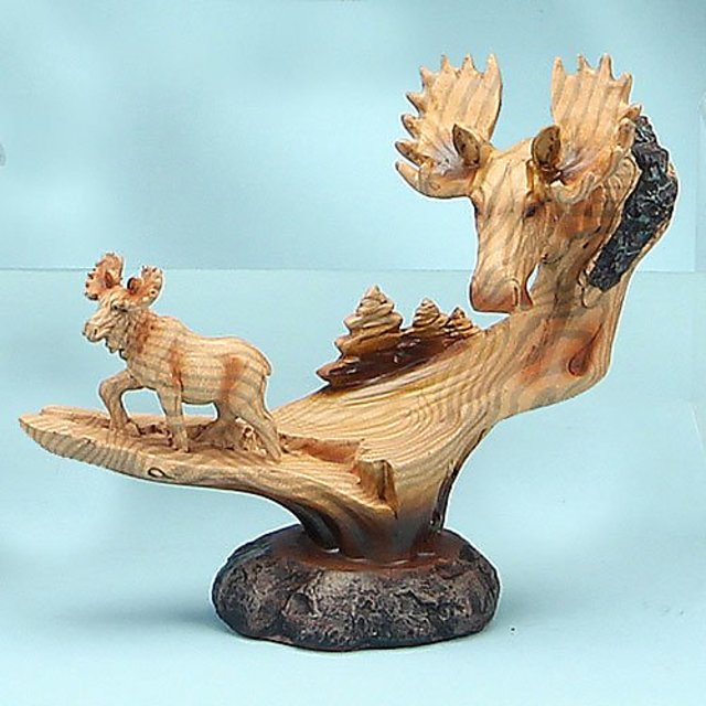Buy Unison Gifts Mmd 172 6 5 In Moose Bust Scene Figurine Online 3209 From Shopclues