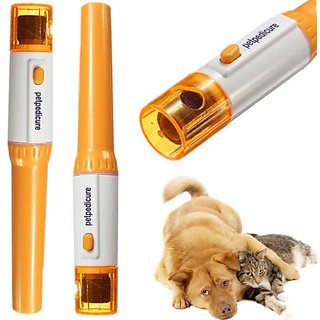 Battery operated dog nail clippers