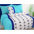 Happy Life 100% Cotton White 1 Single Bedsheet with 1 Pillow Cover (100 Thread Count)