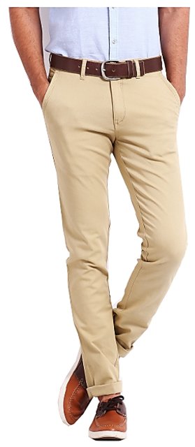 Buy Patloon Beige Regular Fit Mid Rise Formal Trousers For Men's Online @  ₹749 from ShopClues