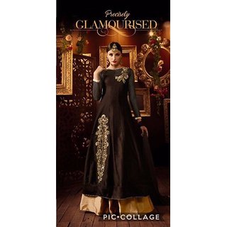 Georgette Semi-Stitched Salwar Suit Dress Material