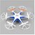 The Flyer'S Bay Ultra Stable 6 Axis Hexacopter Helicopter (White)