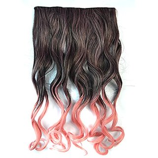 Buy Purple Blue and Pink Balayage Ombre Hair Extensions Pink Online in  India  Etsy