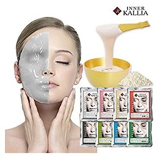 Buy INNER KALIA Korean Modeling Rubber Mask - Pack of 8 Online @ ₹2519 ...