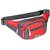 Vofolen Water Resistant Waist Pa Sport Fanny Pa Casual Waist Bag Clutch Shoulder Chest Poet Workout Exercise Lumbar bag Cellphone Pouch Carrying Case for  6 6S 7 Plus Galaxy S7 edge - Red