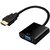 Handaes 1080P HDMI Male to VGA Female Video Converter Adapter Cable For PC Laptop HDTV Projectors and other HDMI input devices