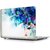 iCasso New Art Fashion Image Series Ultra Slim Light Weight Rubberized Hard Case Glossy Clear Crystal Snap-On Hard Cover Case for MacBook Air 13 (Model: A1369 and A1466) - Leaf Girl