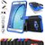 Galaxy On5 2015 Case,Mama Mouth Shockproof Heavy Duty Combo Hybrid Rugged Dual Layer Grip Cover with Kickstand For Samsung Galaxy On5 SM-G550FY G550 2015(With 4 in 1 Free Gift Packaged),Blue
