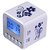 Haoponer Portable Mini Digital Display Screen Speaker USB Flash Drive Micro SD/TF Card Music MP3 Player FM Radio Blue and white porcelain plastic White/Blue-1