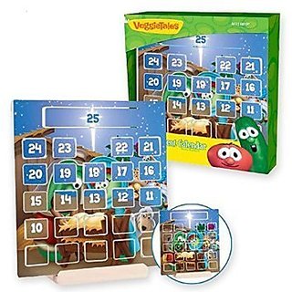 Buy Veggie Tales Wood Advent Calendar Display Set (00538) by Buy Veggie Tales Wood Advent Calendar Display Set (00538) by