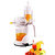 Fruit and Vegatable Plastic Juicer with Steel Handle Green