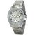 Paidu Silver Stone Studded Paidu  White FreeMoving Diamond Analog Wrist Watch for Women Pack Of 2