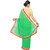 Aaina Green Georgette Embroidered Saree With Blouse