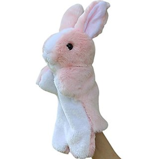 Buy Happy Cherry Children Babys Puzzle Hand Puppet Plush Toys Rabbit ...