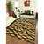 Presto Yellow and Brown Abstract Carpet 2X5 Feet