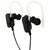 Geepro Stylish Bluetooth 4.0 Wireless Sports Dual Earphones Earbuds with Mic for Smartphones Tablet PC (Black)