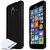 Microsoft Nokia Lumia 640 XL Case, [Black] Slim & Flexible Anti-shock Crystal Silicone Protective TPU Gel Skin Case Cover + Free KarenDeals Microfiber Cloth
