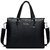 Tecool Men's Leather Briefcase Laptop Bag Messenger Bag for Business Note Book Shoulder Bag for Work Place College School Bag