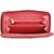 Mandava Safiano Genuine Leather Red Ladies Wallet