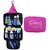 Urban Living Travel Cosmetic Makeup Toiletry Organizer Storage Pouch Hanging Bag