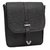 Trendy Black Self Design Sling Bag