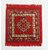 Valtellina India Red Colour Polyester Door Mat