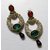 GM Diamond collection with red and green stone- Earrings
