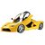 Toyzstation Rechargeable Ferrari like Remote control Wonder Car for kids with openable doors  (Yellow)