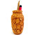 Gangamani Fashions Wooden Florar Carving Pen Stand