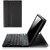 Fintie Samsung Galaxy Tab E 8.0 Keyboard Case - Slim Light Weight Standing Smart Cover with Magnetically Detachable Wireless Bluetooth Keyboard for Tab E 8.0 Inch SM-T377 4G LTE Tablet, Black