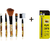 5 Pieces Make Up Brush Cosmetic Set Kit Multi Functional Product + FREE ADS Eye Care Long Lasting Kajal