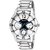 Arum  Trendy Silver Metallic Watch -ASMW-012